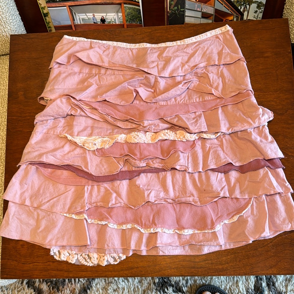 Anthropologie tiered skirt